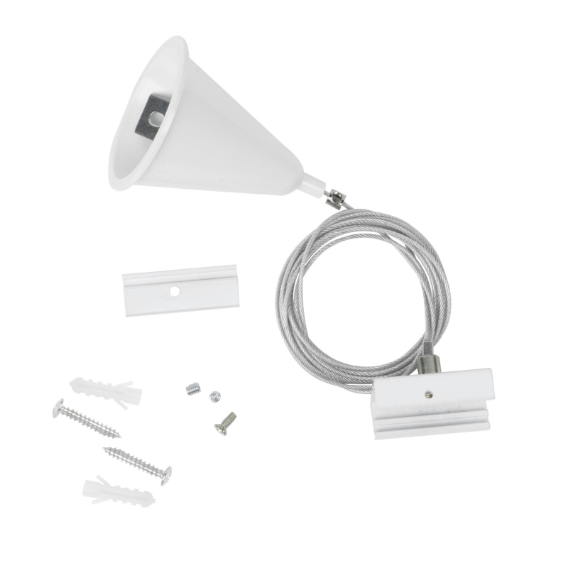 Набор для подвесного монтажа шинопроводов Uniel UFB-H41 WHITE 1 POLYBAG UL-00010400 в #REGION_NAME_DECLINE_PP#