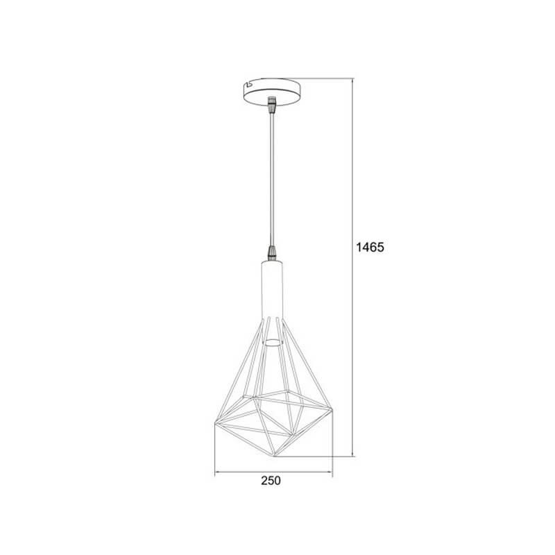 Подвесной светильник Zumaline Stag HP1776-BL в Санкт-Петербурге