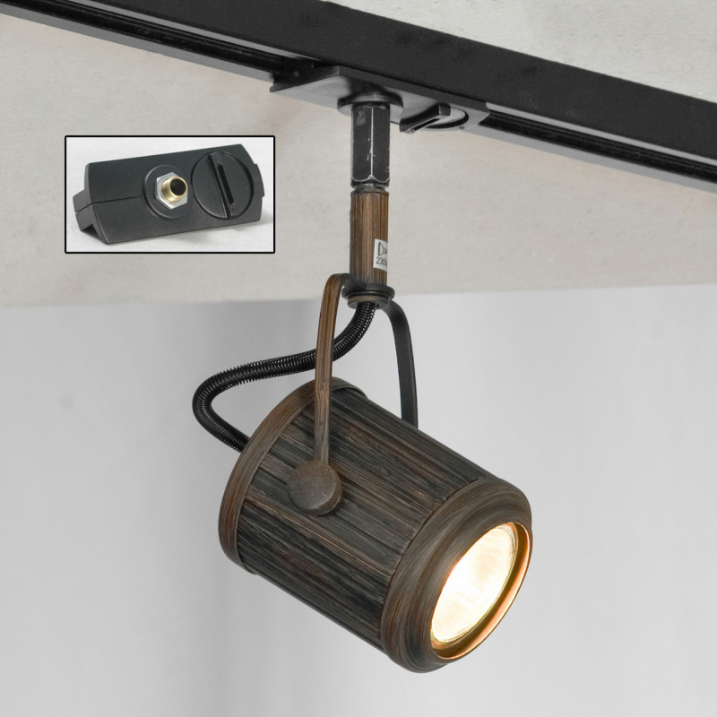 Трековый светильник однофазный Lussole LOFT Track Lights LSP-9131-TAB в #REGION_NAME_DECLINE_PP#