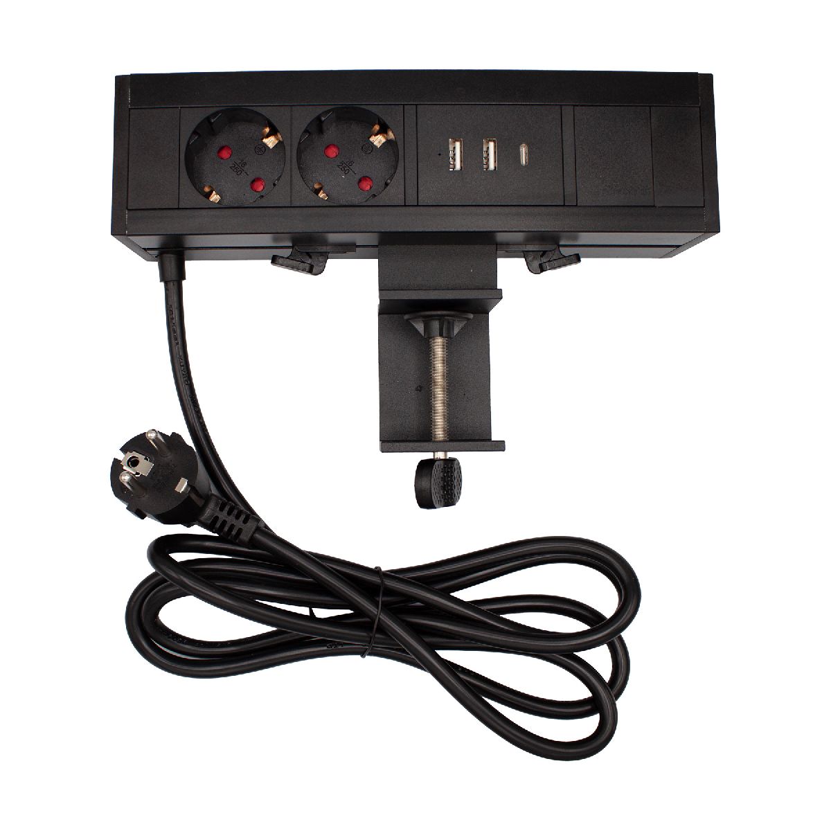 Блок розеток LE4 (2 секции 2 USB + 1 type-C беспроводная зарядка) Mebax 00-00002876 в Санкт-Петербурге