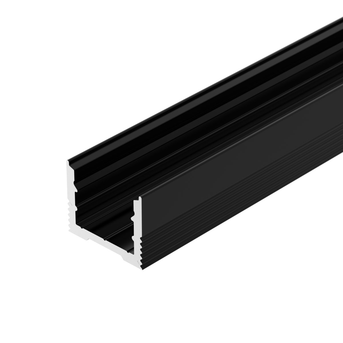 Профиль Arlight SL-SLIM-H13M-2000 BLACK (BY) (Алюминий) 061375 в Санкт-Петербурге