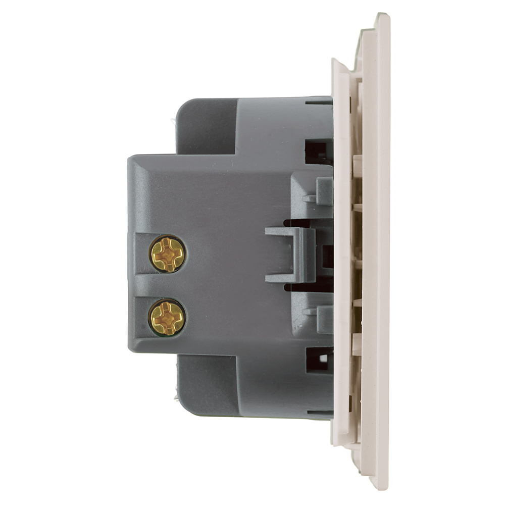 Переключатель 1-клавишный (механизм) Stekker Мия 250В 10A RSW10-3105-08 пудровый жемчуг 50477 в Санкт-Петербурге