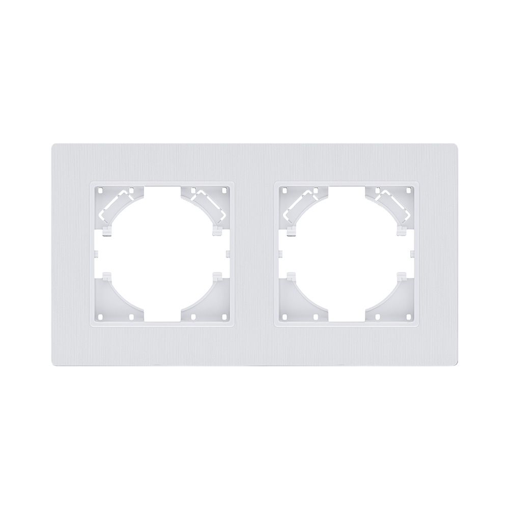 Рамка 2-постовая, белый Kollinger Eleganz Plex EP2WH в #REGION_NAME_DECLINE_PP#