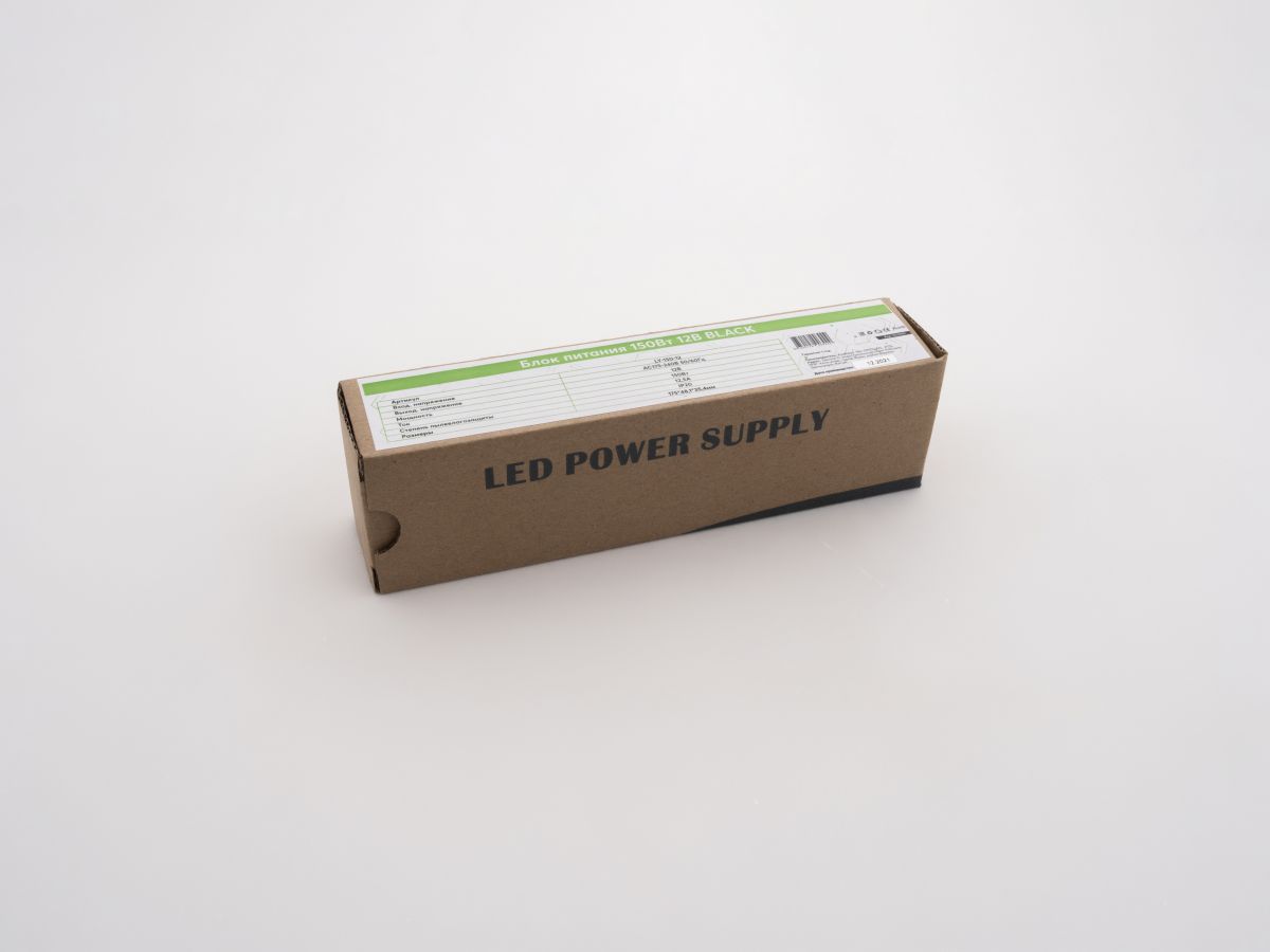 Блок питания LEDS POWER 150Вт 12В BLACK 003009 в Санкт-Петербурге