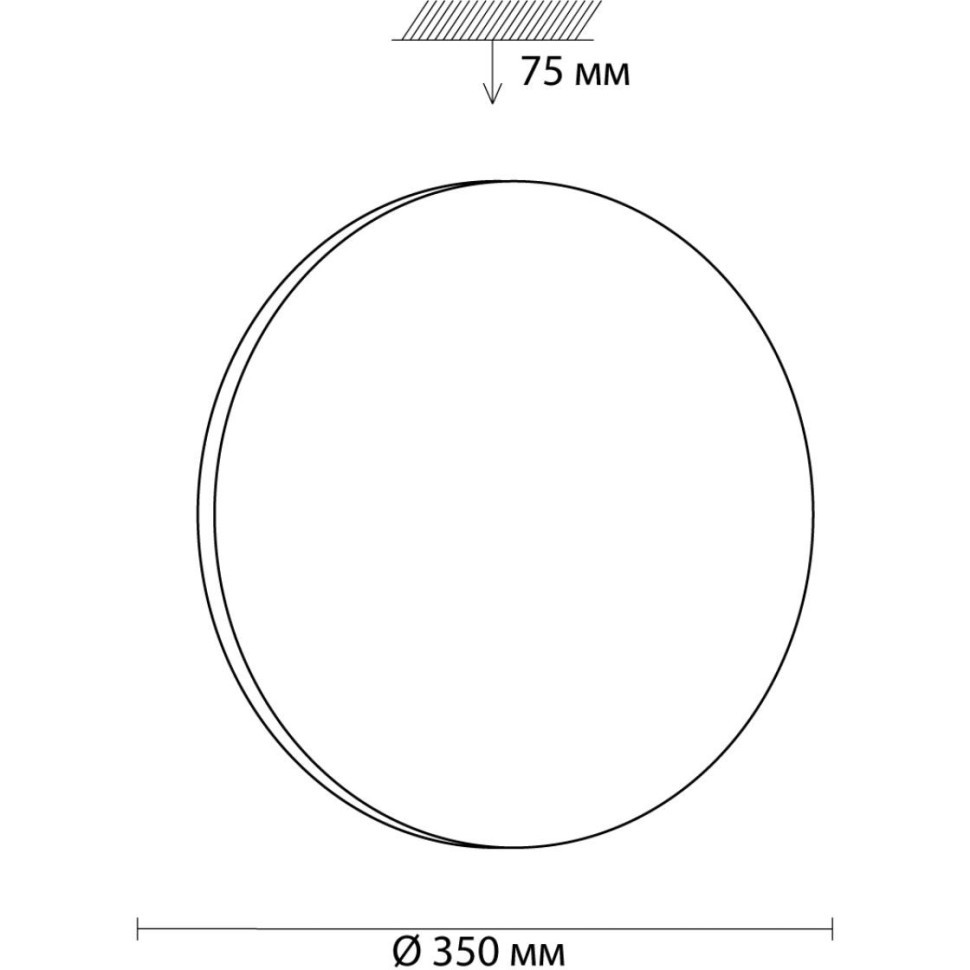 Настенно-потолочный светильник Sonex Simple 3017/CL в Санкт-Петербурге