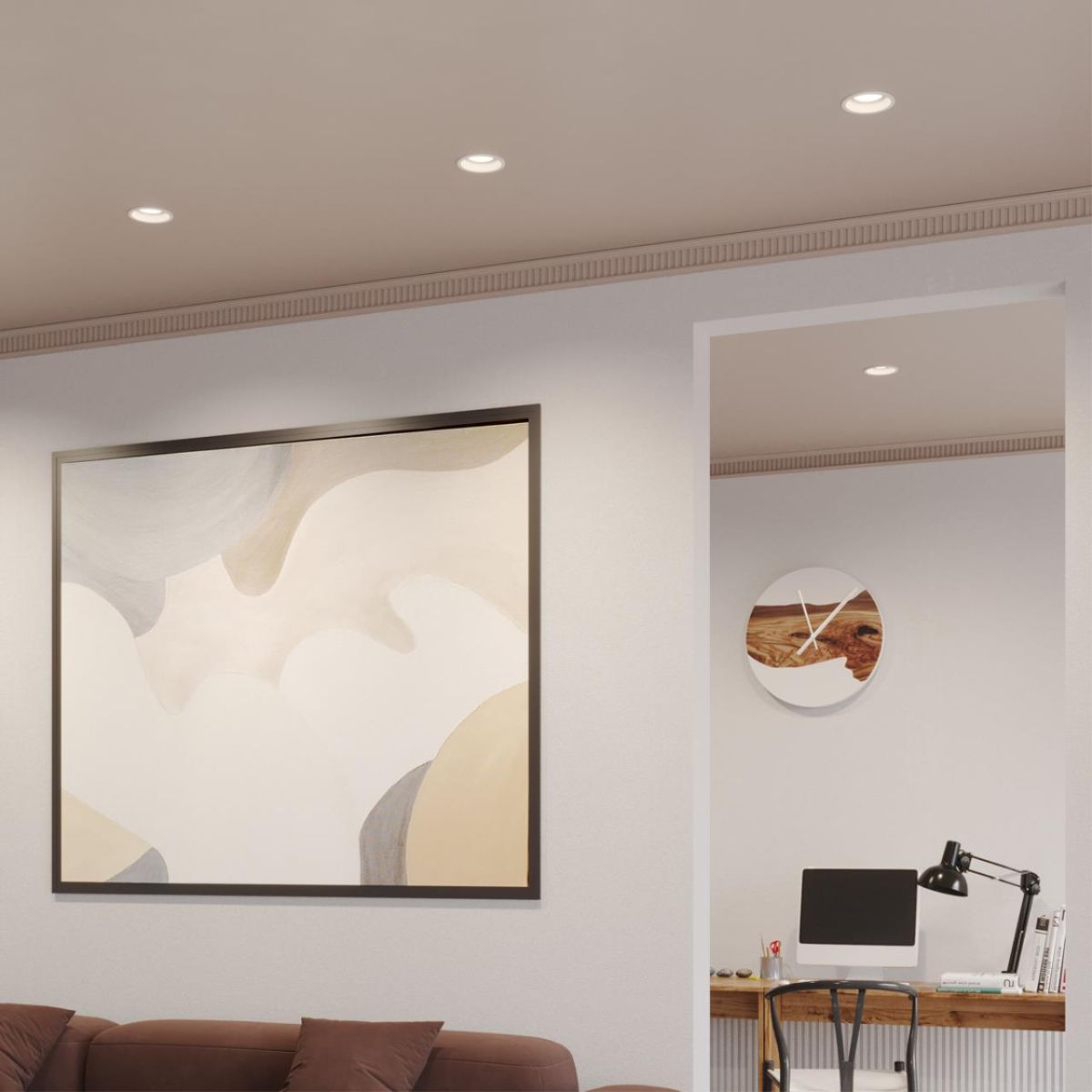 Встраиваемый светильник с переключателем цв. температуры Novotech Wir Brillo 359869 в Санкт-Петербурге