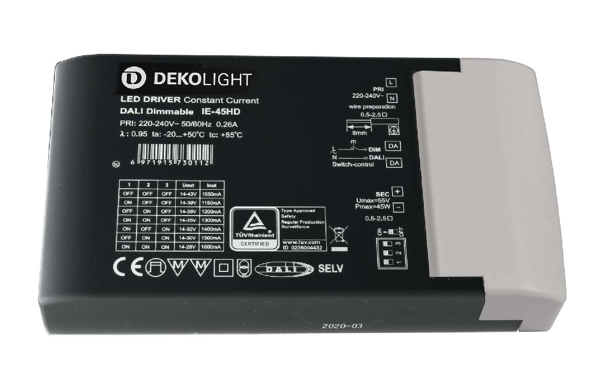 Блок питания Deko-Light Power supply 45Вт 220-240В IP20 862193 в Санкт-Петербурге