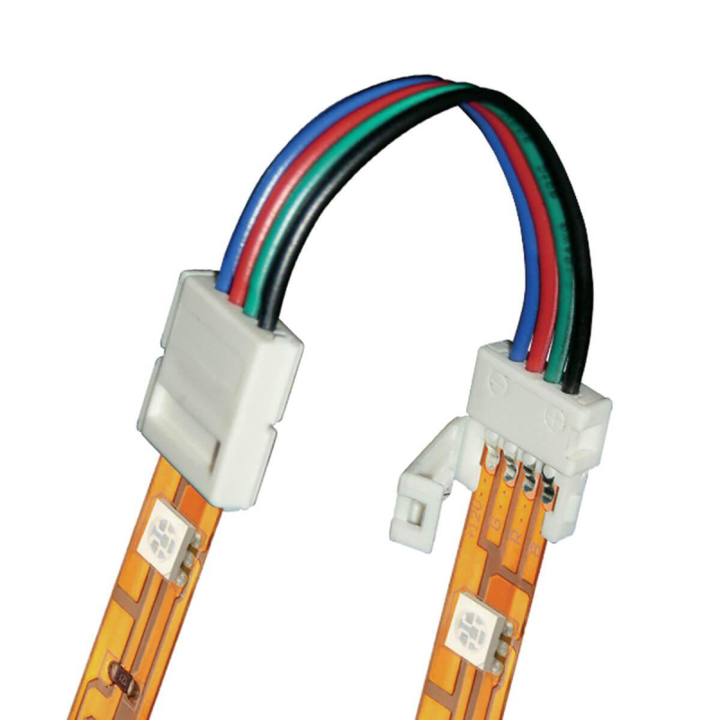 Коннектор для светодиодных лент (06613) Uniel UCX-SS4/B20-RGB White 020 в Санкт-Петербурге