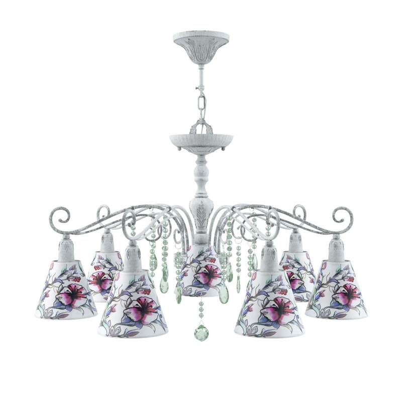 Подвесная люстра Lamp4you Provence E4-07-G-LMP-O-13-CRL-E4-07-GR-DN в Санкт-Петербурге