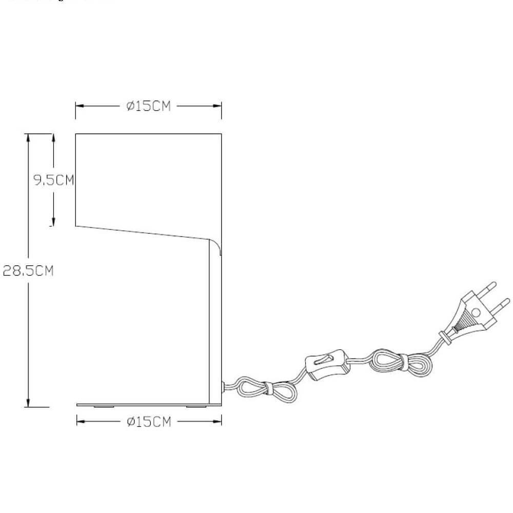 Настольная лампа Lucide Knulle 45504/01/36 в Санкт-Петербурге