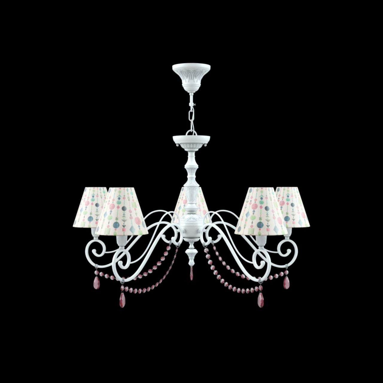 Подвесная люстра Lamp4you Classic E3-05-WM-LMP-O-17-CRL-E3-05-PK-UP в Санкт-Петербурге