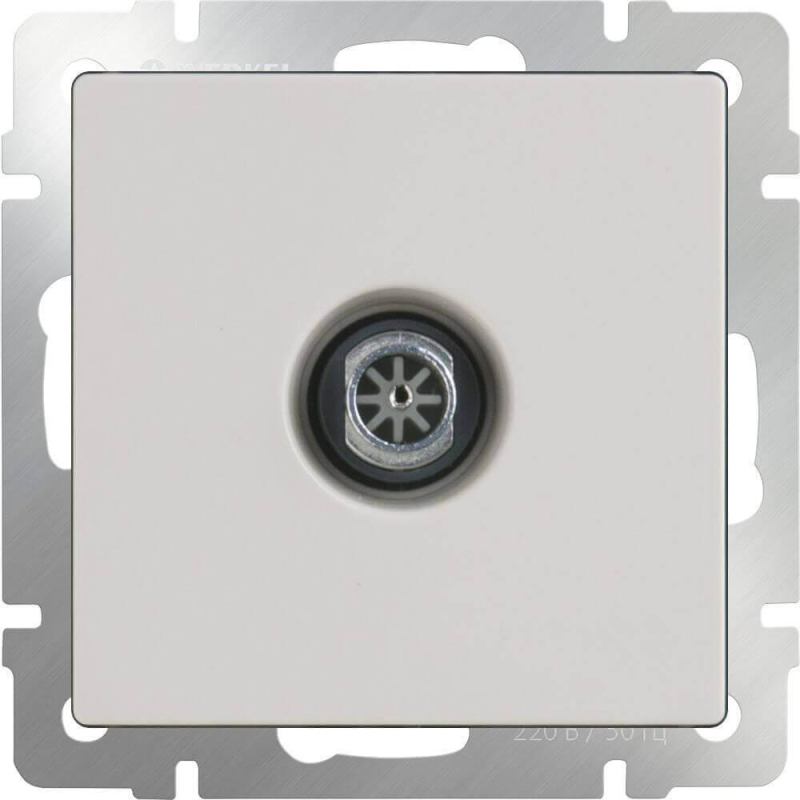 ТВ-розетка Werkel проходная слоновая кость WL03-TV-2W-ivory 4690389073489 в Санкт-Петербурге