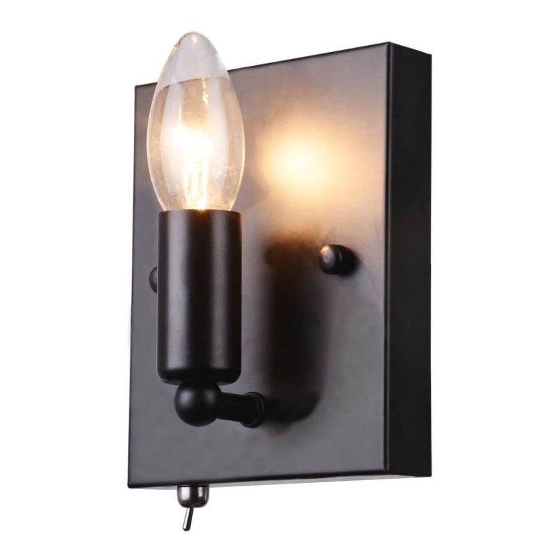 Бра Arte Lamp Bastiglia A8811AP-1BK в Санкт-Петербурге