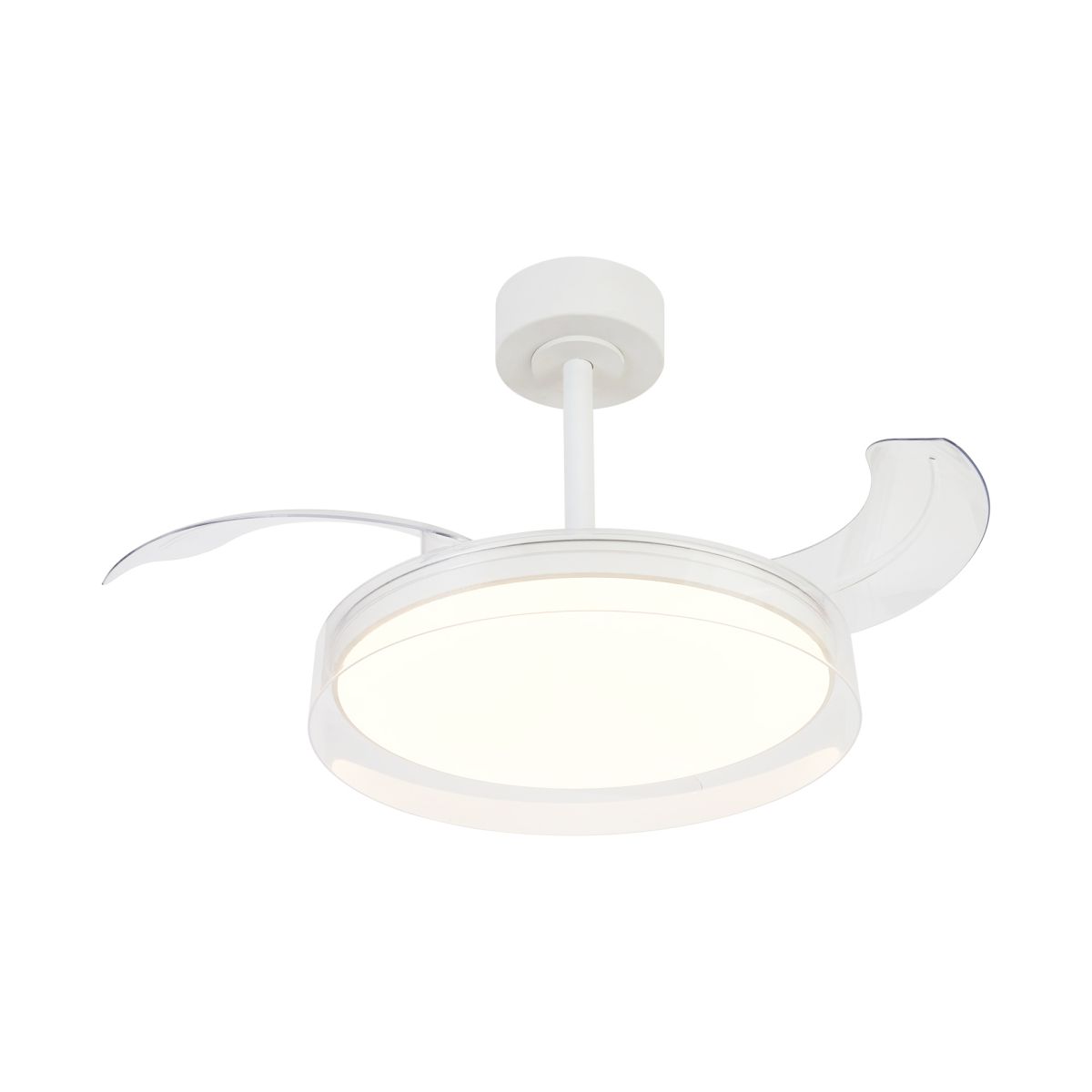 Люстра-вентилятор Mantra Glass Fan 9527 в Санкт-Петербурге