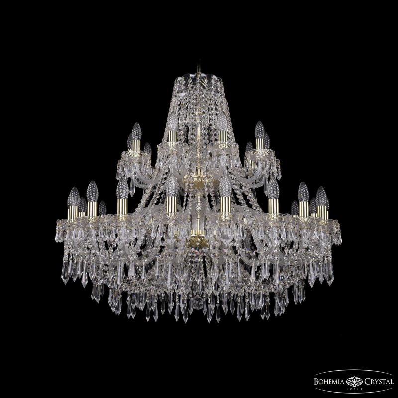 Подвесная люстра Bohemia Ivele Crystal 1403/20+10/360/2d G в Санкт-Петербурге