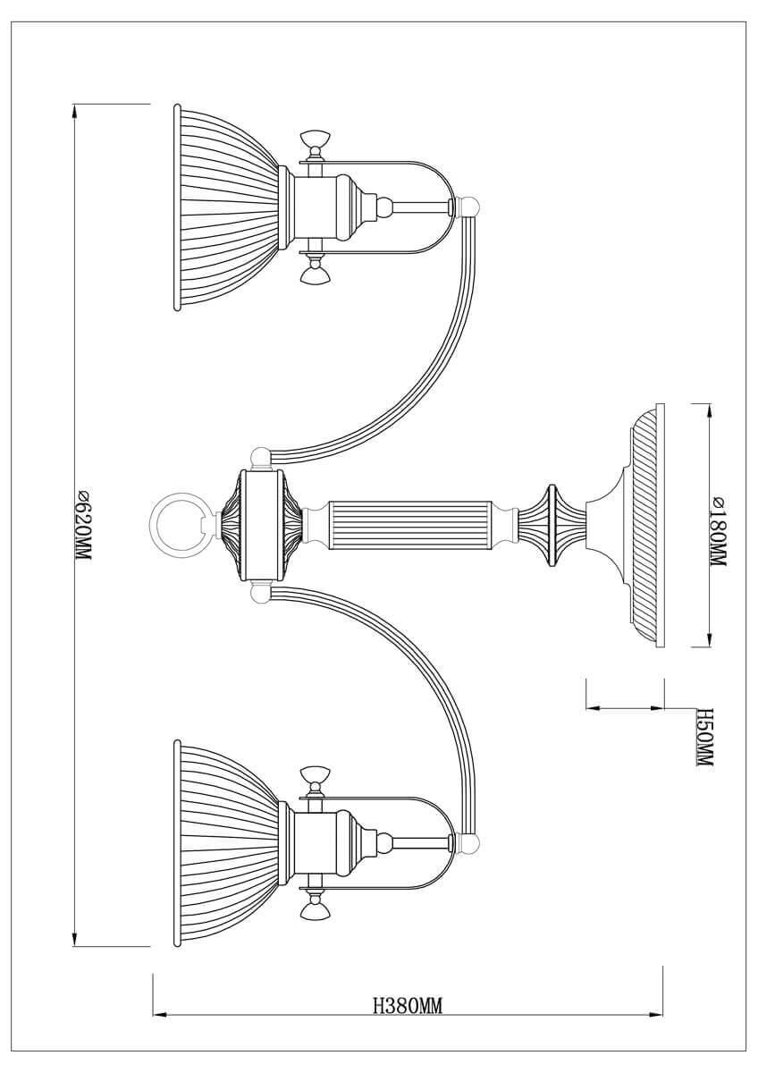 Потолочная люстра Rivoli Multistrato 3024-308 Б0038056 в Санкт-Петербурге