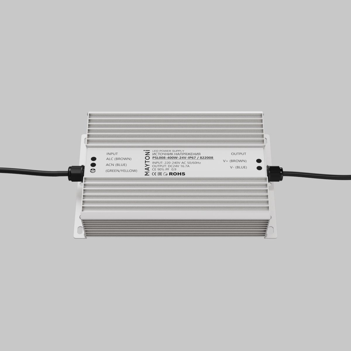 Блок питания Maytoni Led Strip PSL008 24В 400Вт IP67 822008 в #REGION_NAME_DECLINE_PP#