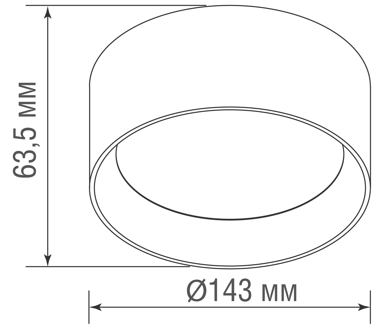 Накладной светильник Donolux Nola DL20126R18W1B в Санкт-Петербурге