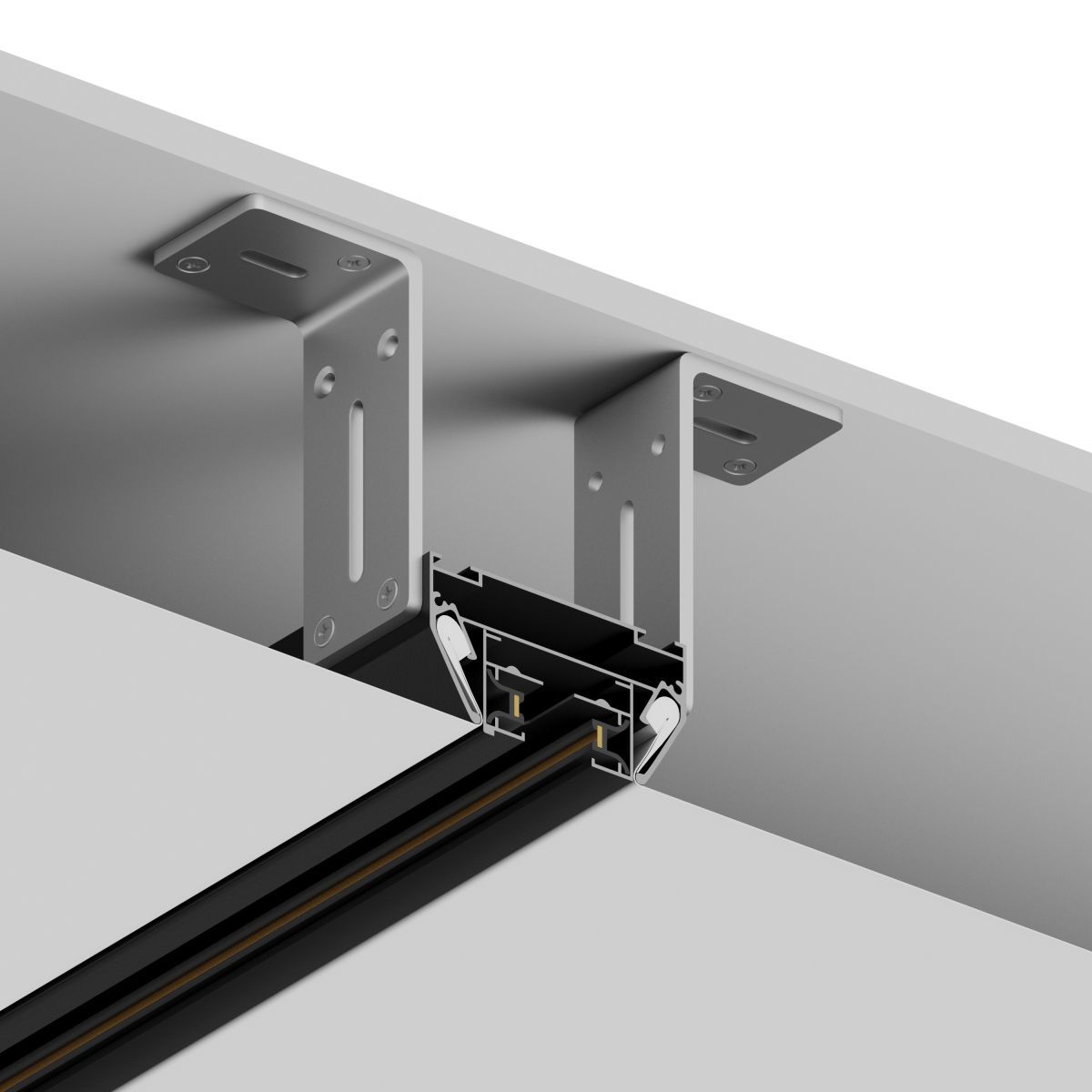 Закладной профиль под шинопровод для натяжного потолка Hesby Lighting Skylite HSBL_0193 в Санкт-Петербурге