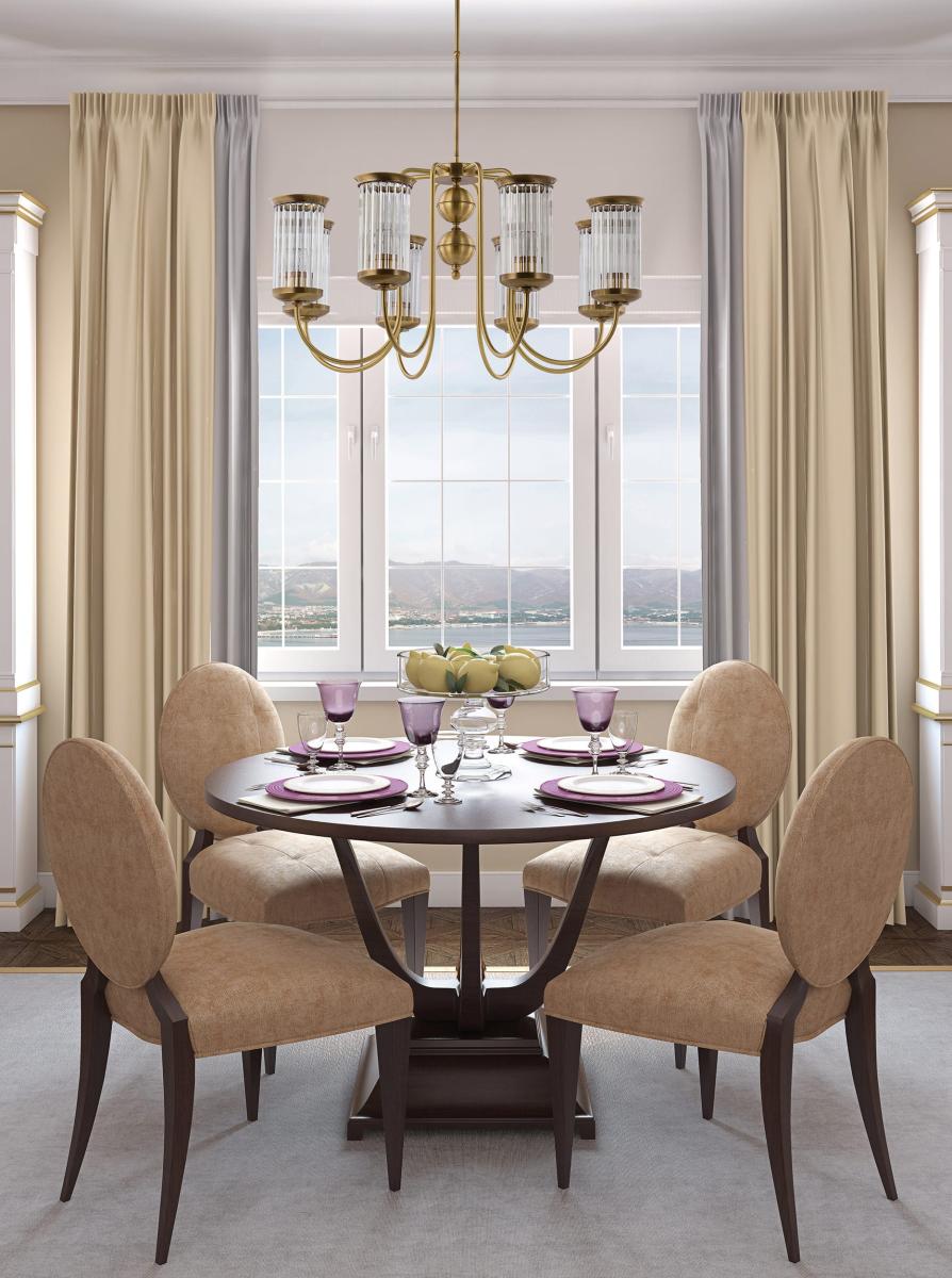 Люстра на штанге Kutek Olzano OLZ-ZW-8(P) в #REGION_NAME_DECLINE_PP#