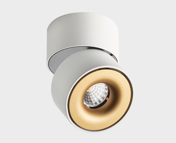 Светодиодный спот Italline IT02-001 white + IT02-001 ring gold УЦ в Санкт-Петербурге