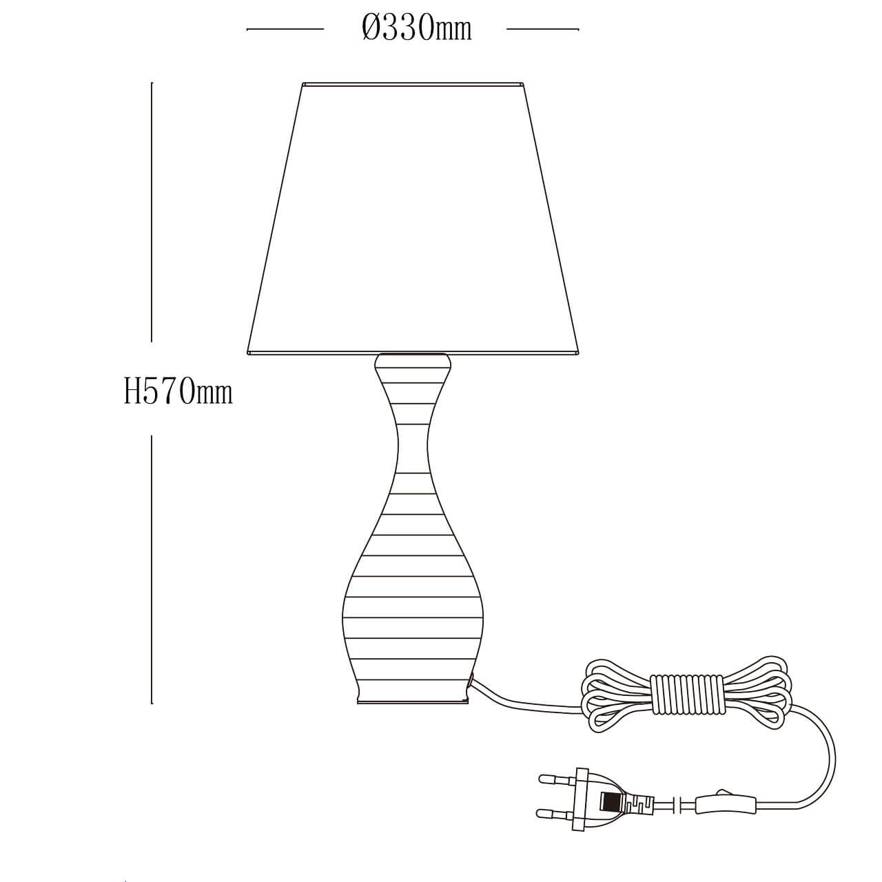 Настольная лампа MW-Light Салон 415033801 в Санкт-Петербурге