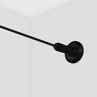 Светодиодная лента-трос Arlight STINGRAY-R2-IC-A120 24V BLACK Day4000 (9.6 W/m, IP20, 10m) (Сталь+Алюминий) 053573 в Санкт-Петербурге