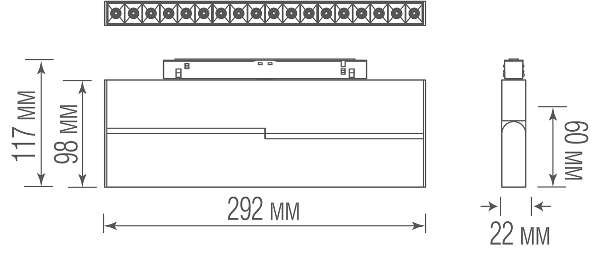 Трековый светильник Donolux Eye Turn DL20292WW18B в Санкт-Петербурге