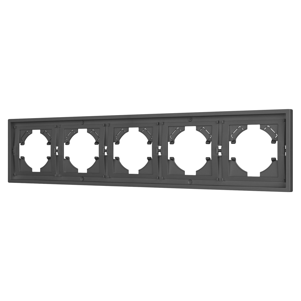 Рамка пластиковая на 5 постов Arlight FRM-TENDO-SFPL-5-GR 054659 в Санкт-Петербурге