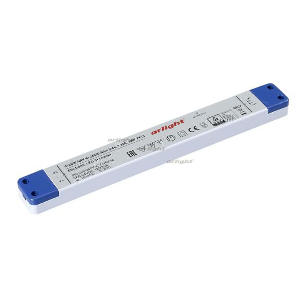 Блок питания Arlight ARV-KL24030-Slim (24V, 1.25A, 30W, PFC) 016666 в Санкт-Петербурге
