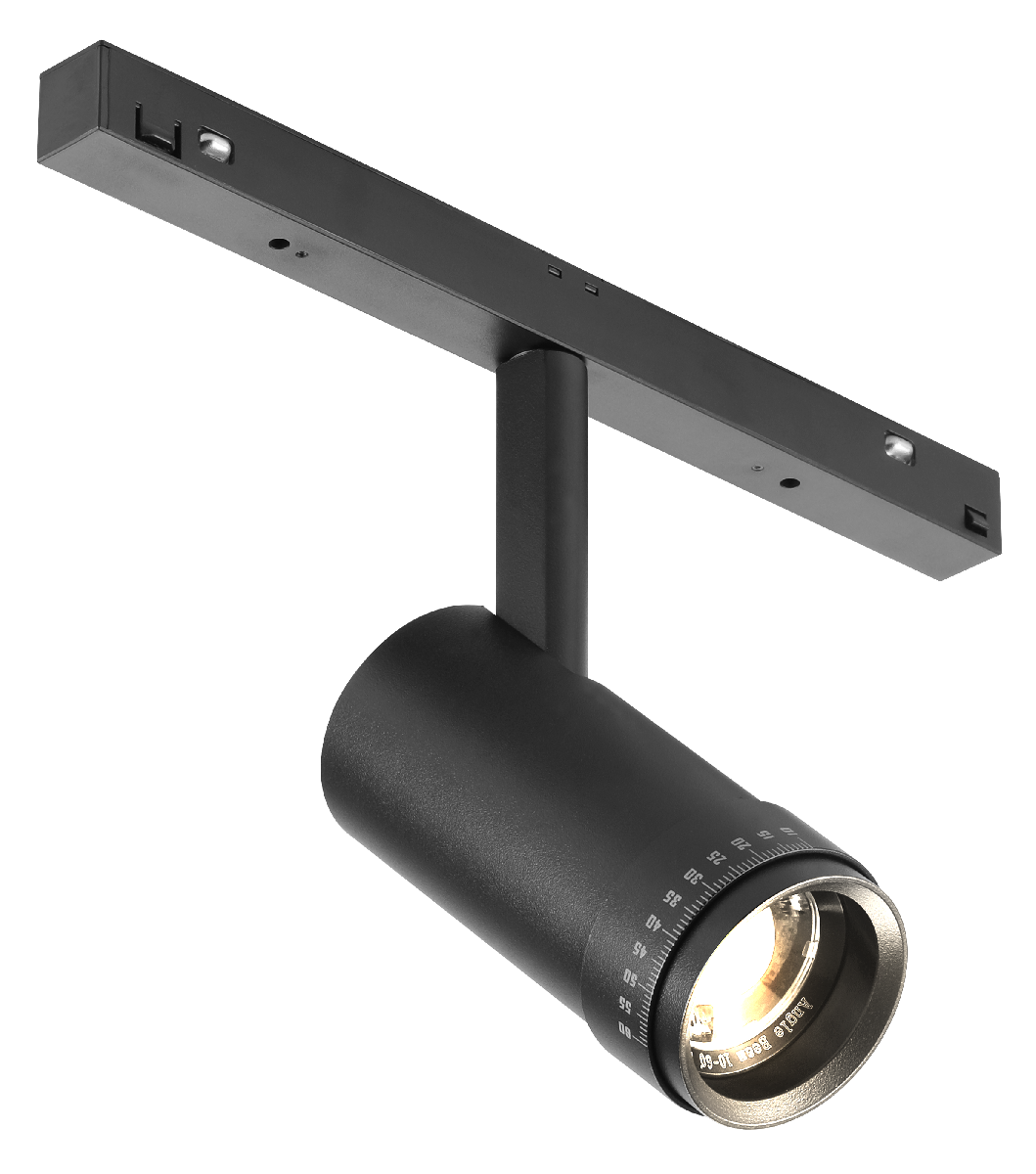 Трековый магнитный светильник iLedex Vision ZOOM 4822-020-D47-10W-10/60DG-4000K-BK в #REGION_NAME_DECLINE_PP#