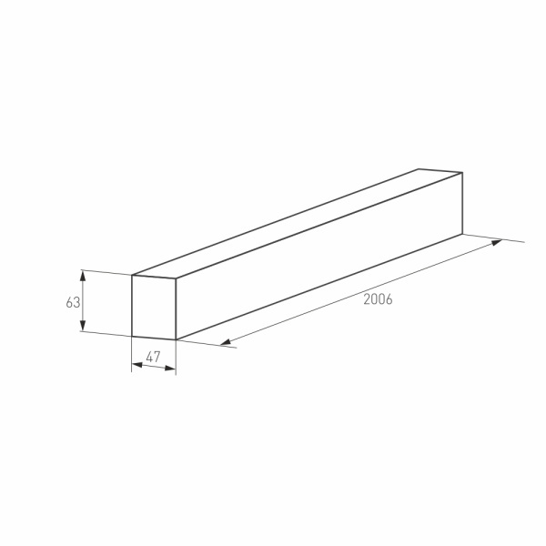 Шинопровод магнитный Arlight Mag-Track-4563-2000 028070(1) в Санкт-Петербурге