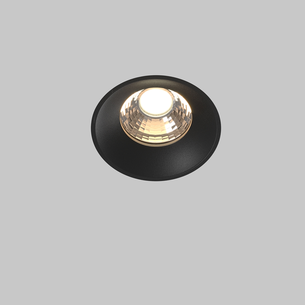 Встраиваемый светильник Maytoni Technical Downlight Round DL058-12W3K-TRS-B в Санкт-Петербурге