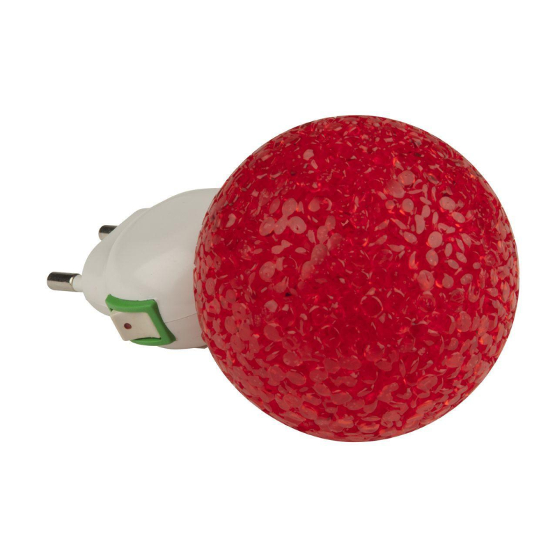 Настенный светодиодный светильник (10329) Uniel DTL-309-Шар/Red/1LED/0,1W в #REGION_NAME_DECLINE_PP#