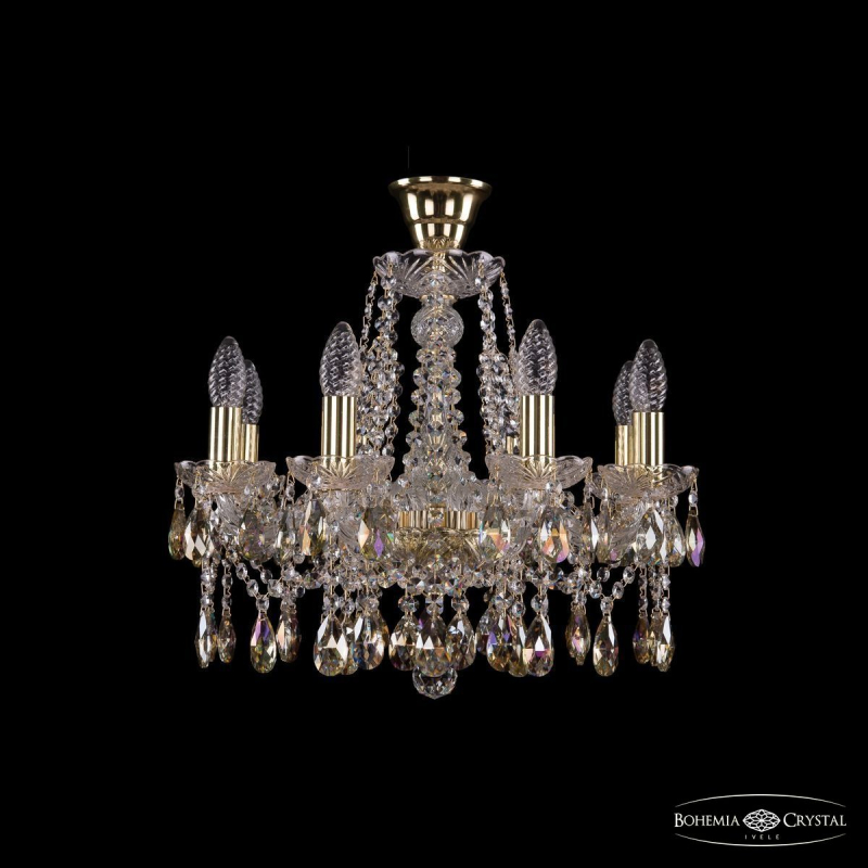 Подвесная люстра Bohemia Ivele Crystal 1413/8/165 G K701 в Санкт-Петербурге