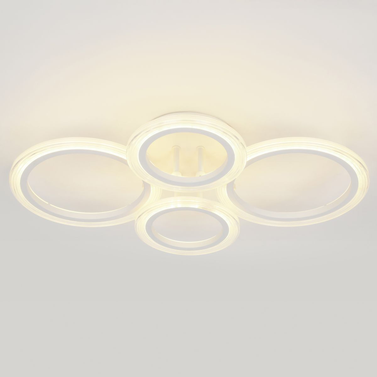 Потолочный светильник Эра Модерн Ring CLL-1-59W 3K-6,5K RC WH в Санкт-Петербурге