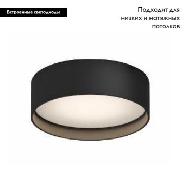 Трековый магнитный светильник Arlight MAG-MICROCOSM-RONDO-R113-12W Warm3000 (BK, 100 deg, 24V) 043263 в Санкт-Петербурге