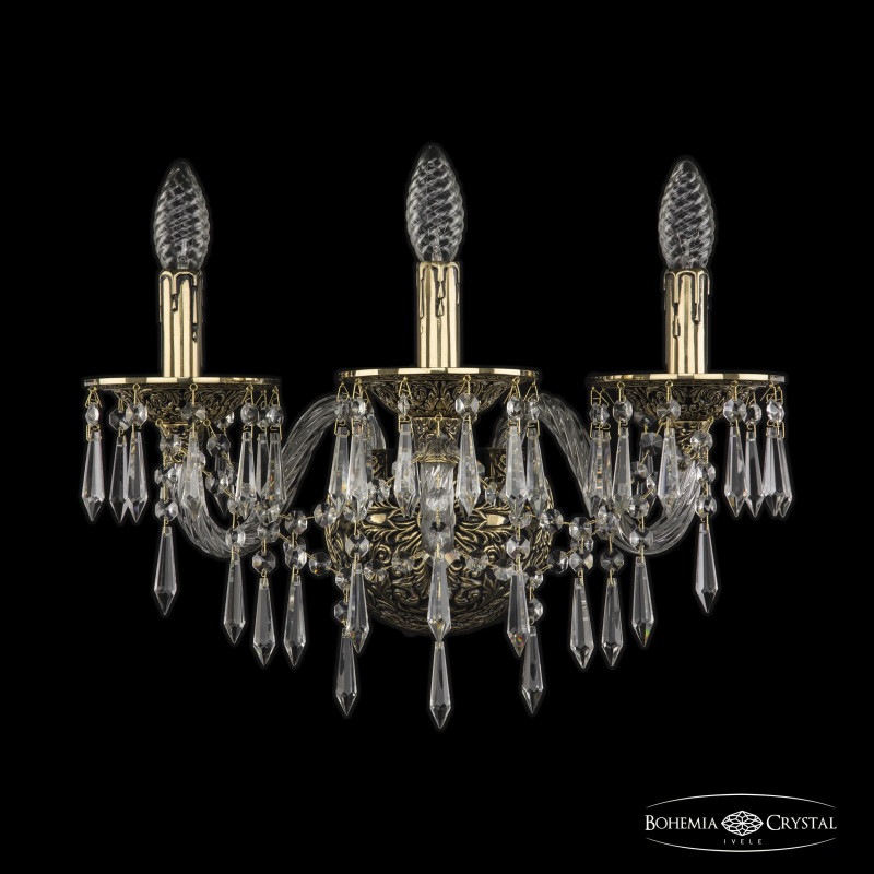 Бра Bohemia Ivele Crystal 16103B/3/165/XL GB в Санкт-Петербурге