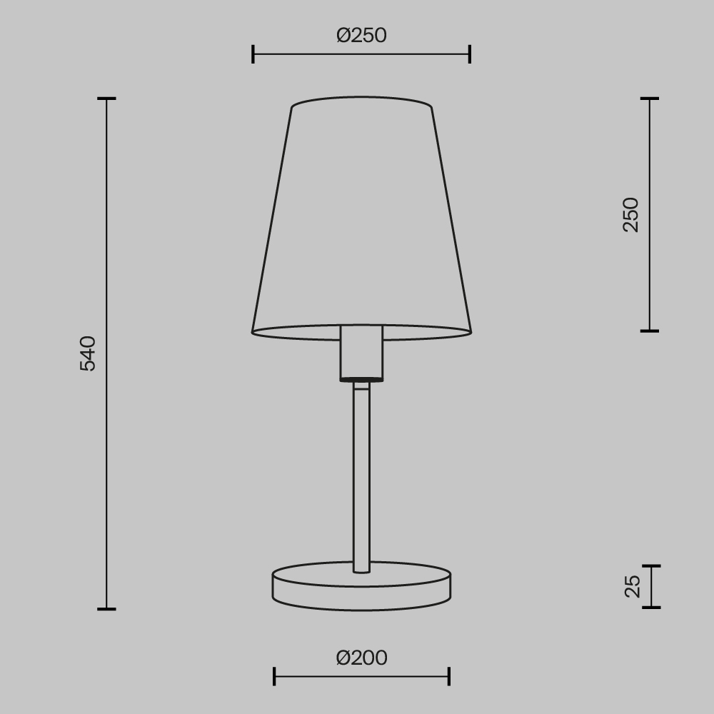Настольная лампа Maytoni Lira MOD483TL-01BS в #REGION_NAME_DECLINE_PP#