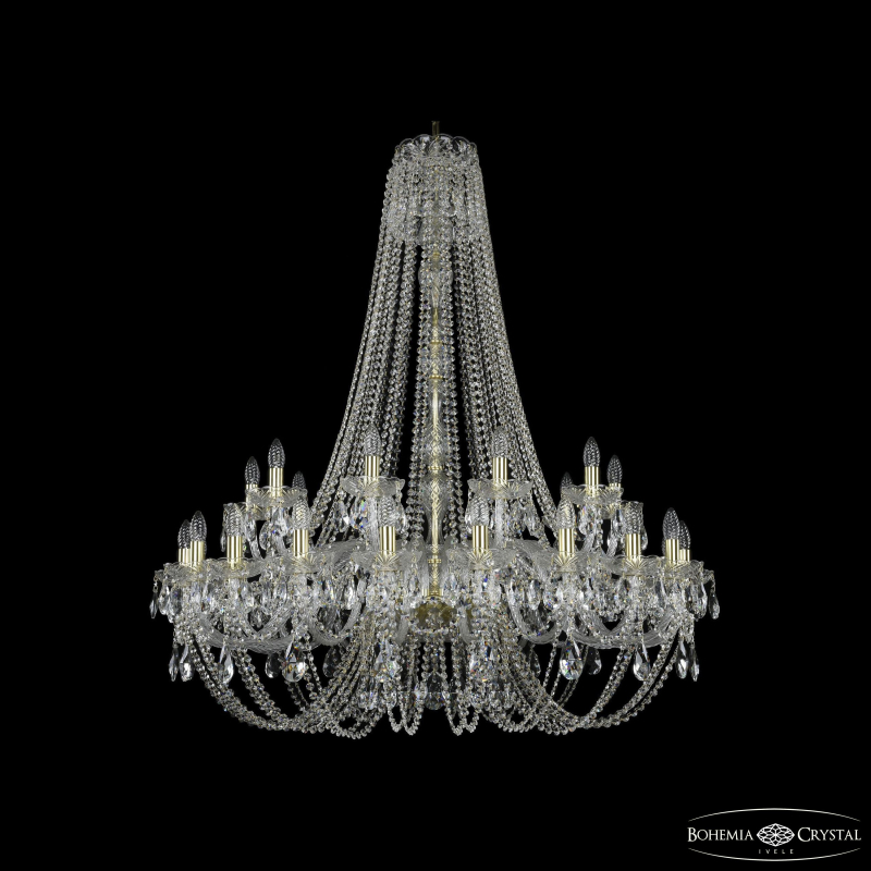 Подвесная люстра Bohemia Ivele Crystal 1406/20+10/400/h-130 G в Санкт-Петербурге