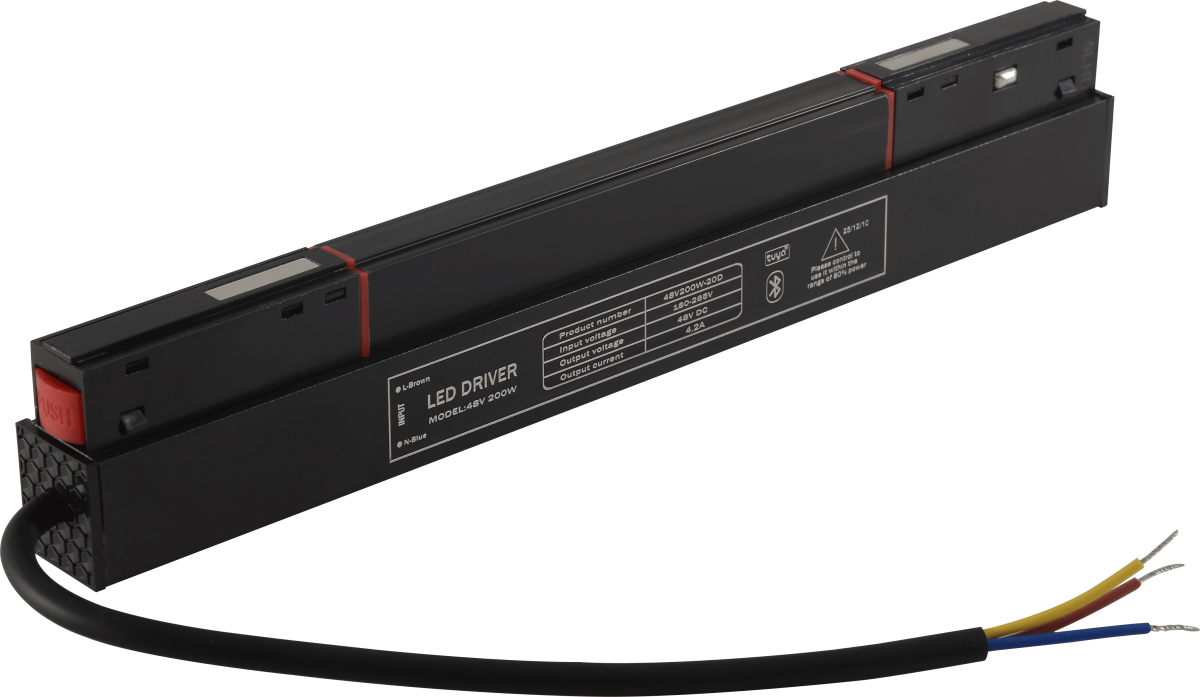 Драйвер для магнитного шинопровода Crystal lux 48V, 200W CLT 0.203 09 BL SMART в Санкт-Петербурге