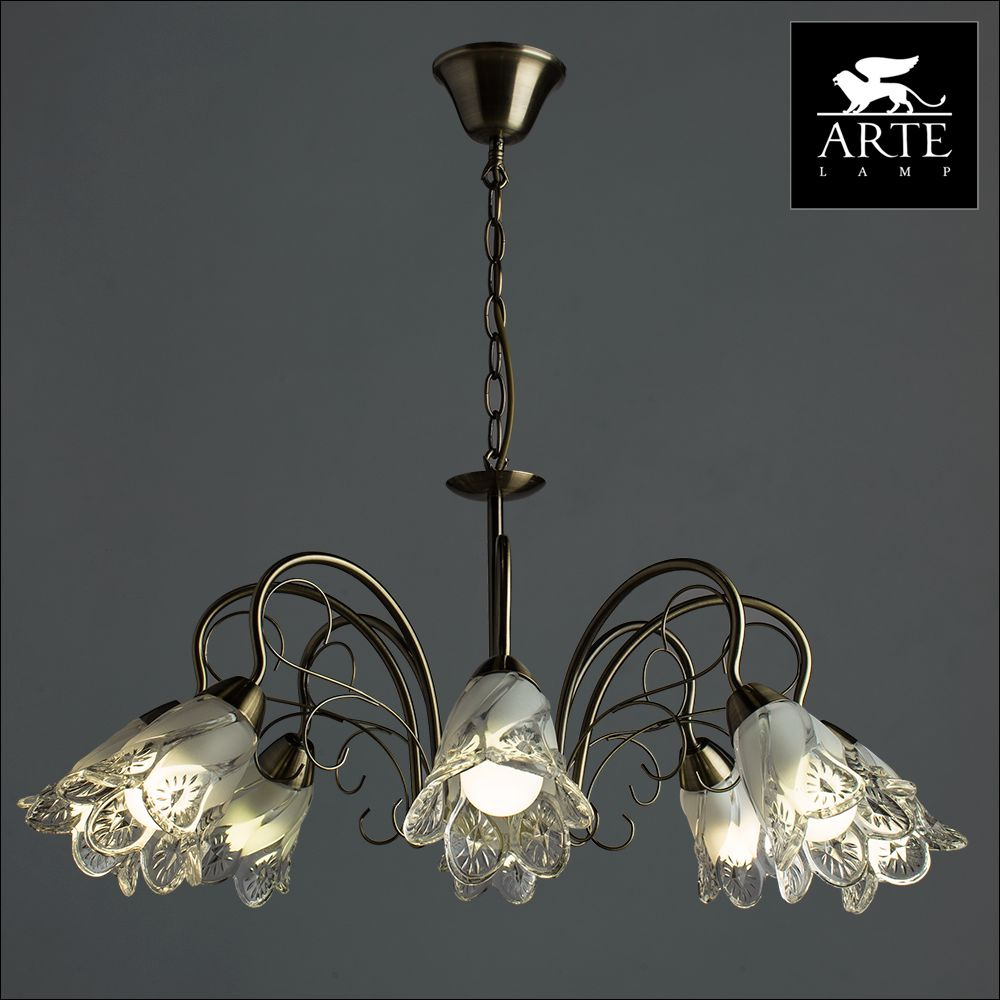 Подвесная люстра Arte Lamp 2 A6273LM-8AB в Санкт-Петербурге