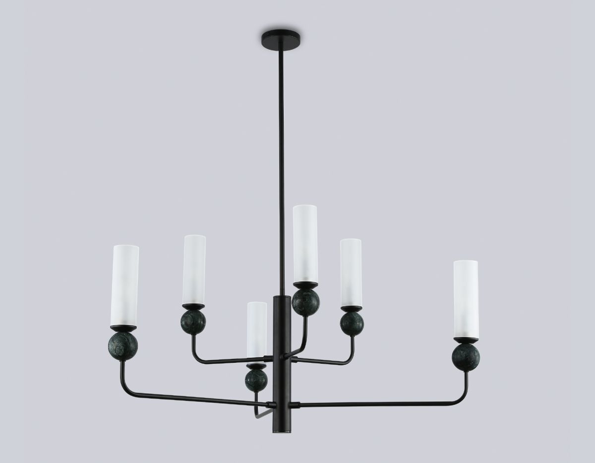 Люстра на штанге Ambrella Light High Light Ceramo Modern LH53274 в #REGION_NAME_DECLINE_PP#