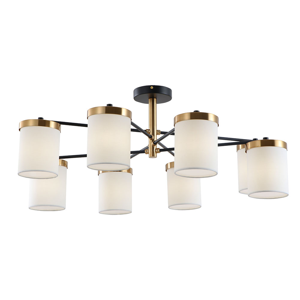 Люстра на штанге Arte Lamp Modello A4099PL-8BK в Санкт-Петербурге