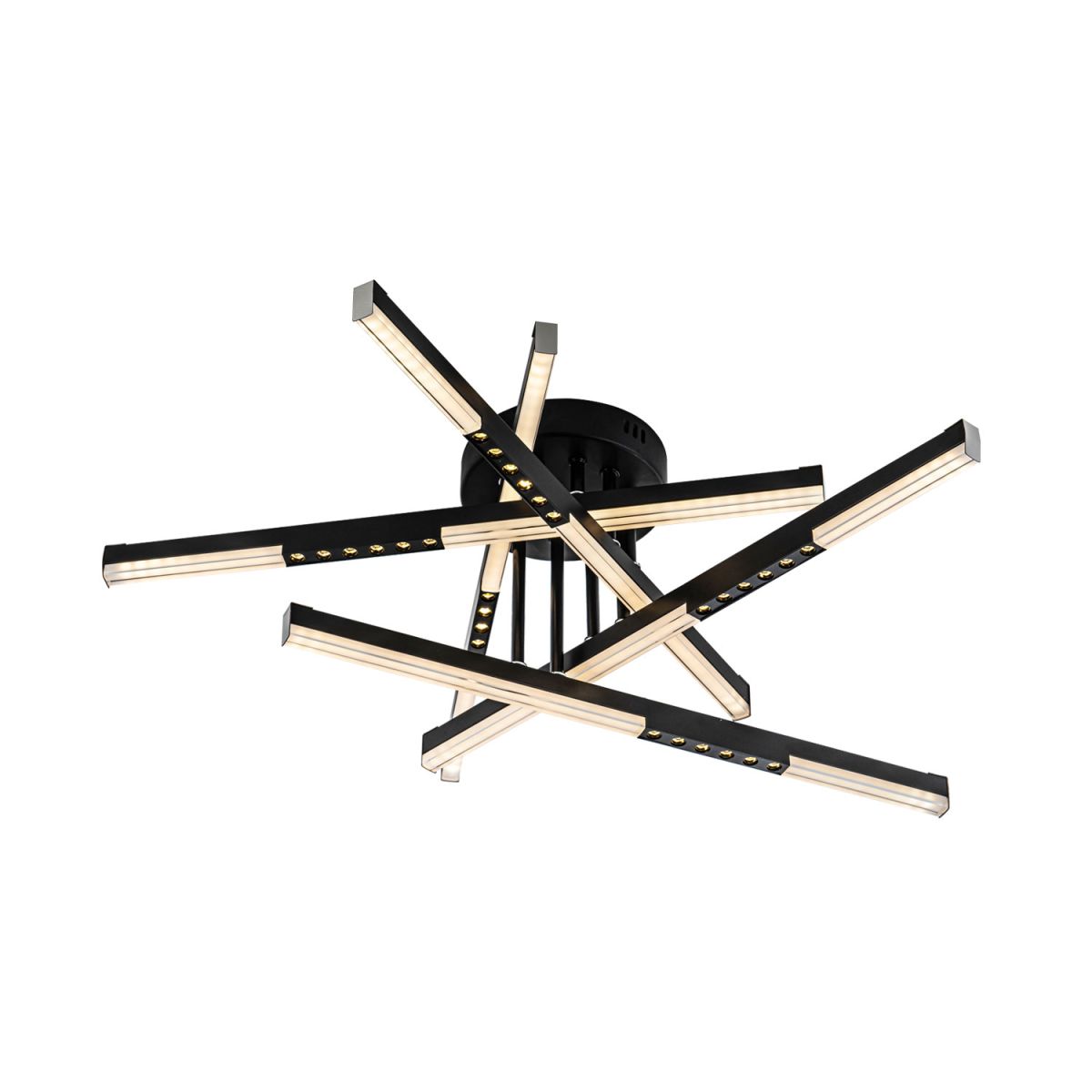 Потолочный светильник LED4U L5115-5 BK в #REGION_NAME_DECLINE_PP#