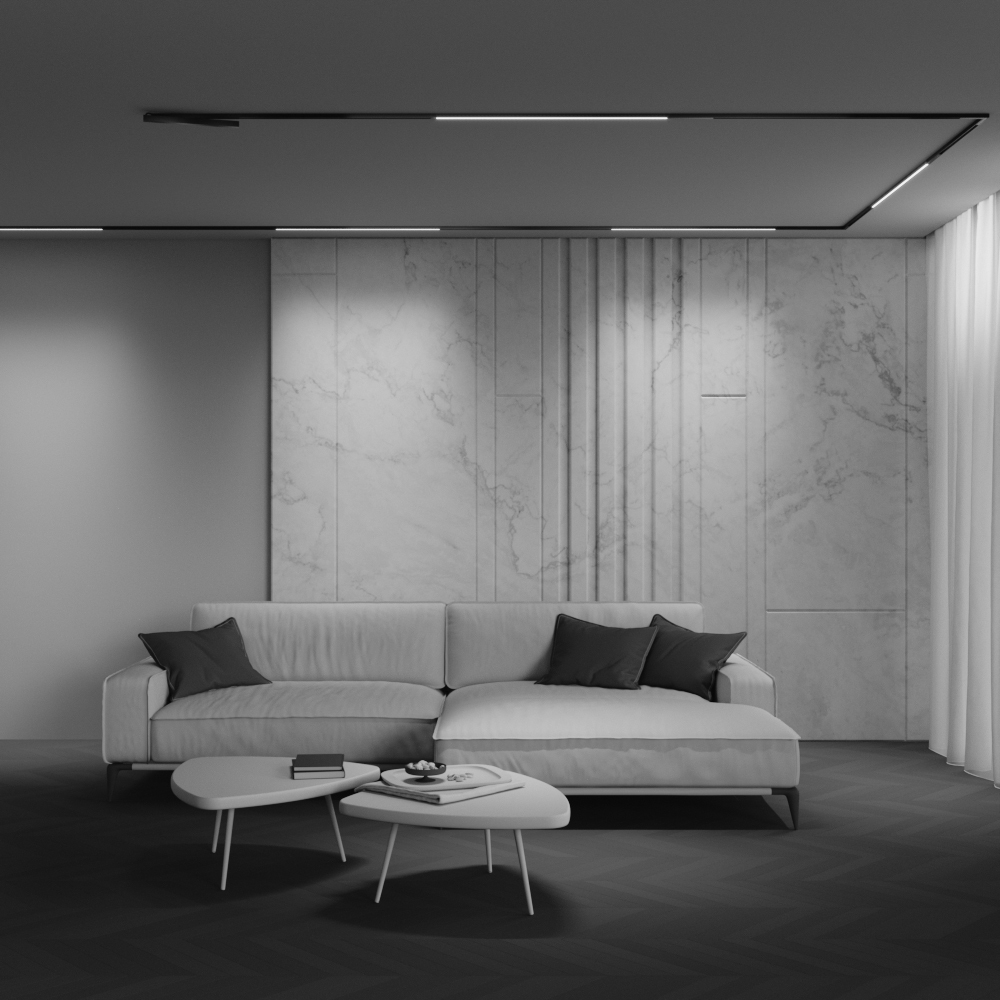 Трековый магнитный светильник Maytoni Technical Basis Exility X TR240-4-18WTW-DD2-B в Санкт-Петербурге