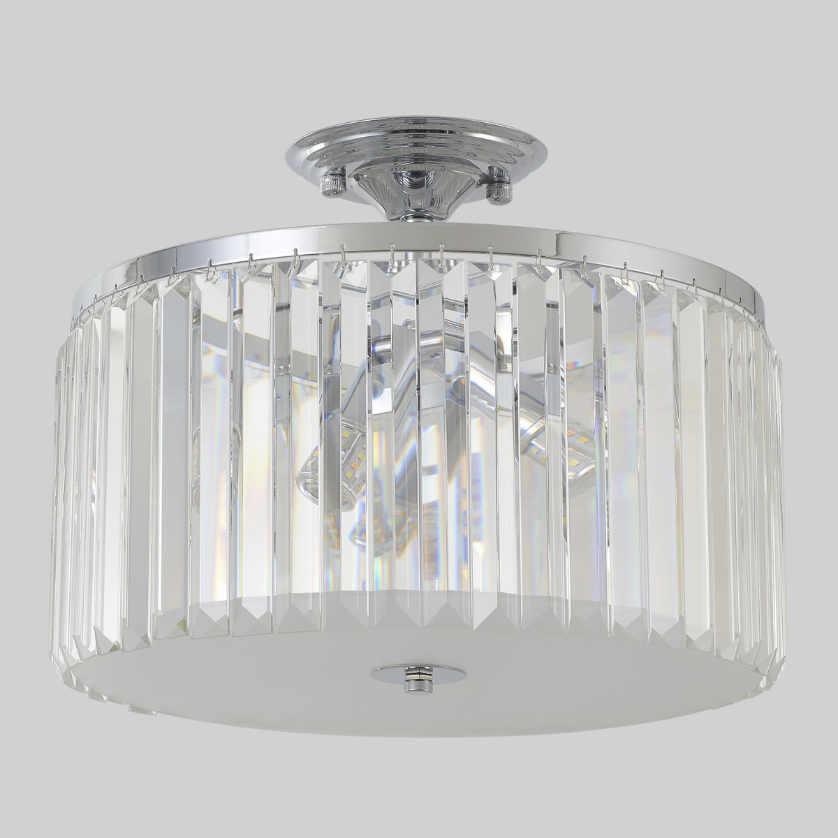 Потолочная люстра Crystal Lux HILTON PL4 CHROME в Санкт-Петербурге