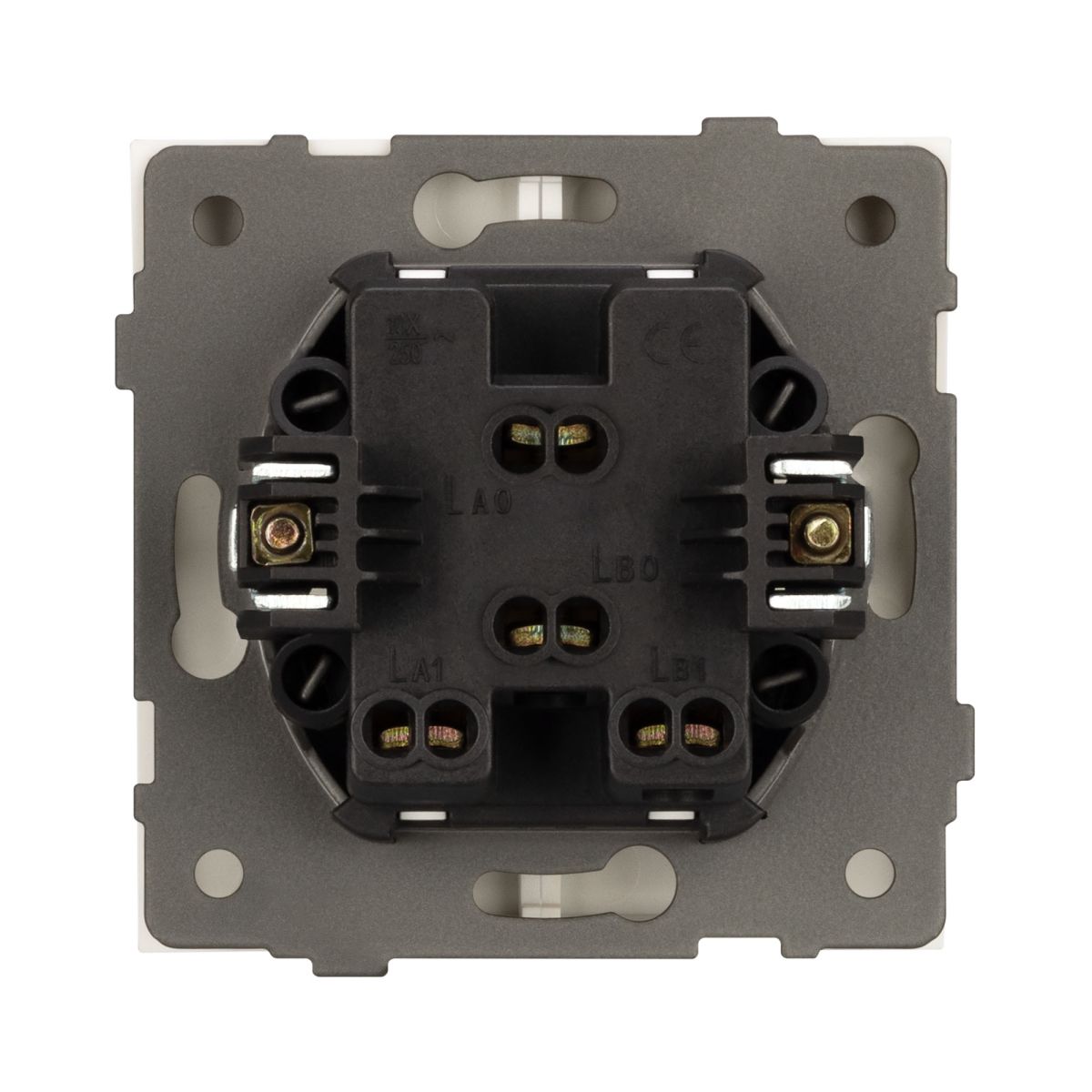 Механизм выключателя двухклавишный непроходной Arlight SWT-TENDO-MK02-SFPL-WH (230V, 10A) 054547 в Санкт-Петербурге