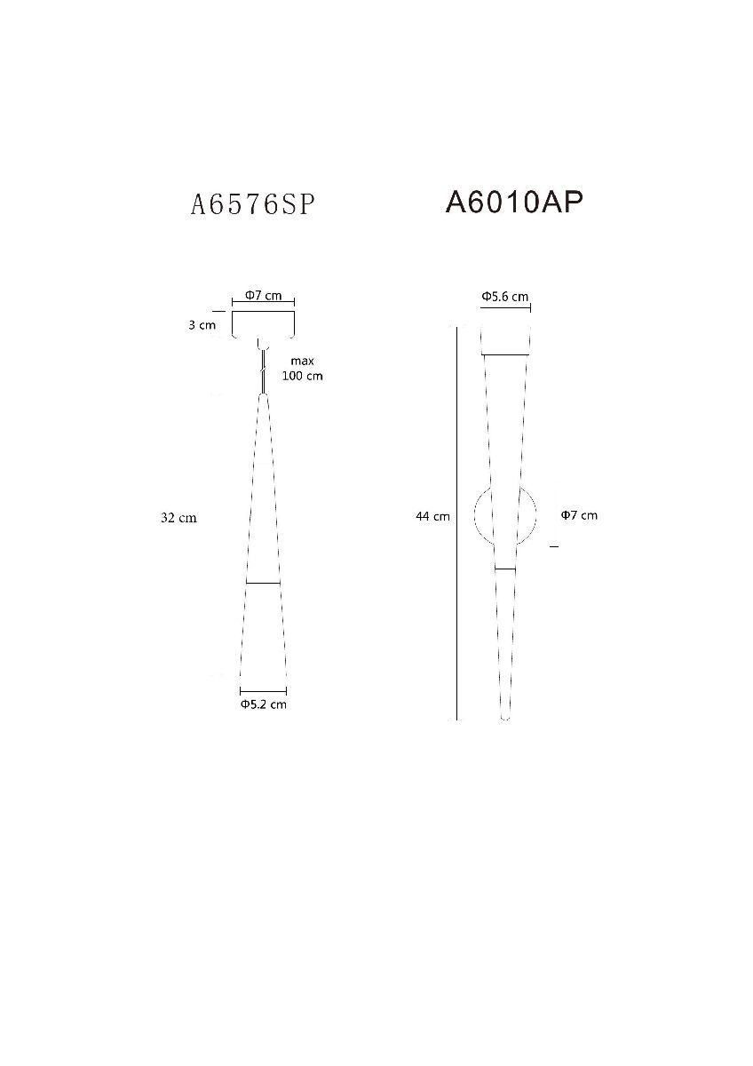 Подвесной светильник Arte Lamp Sabik A6576SP-1CC в Санкт-Петербурге