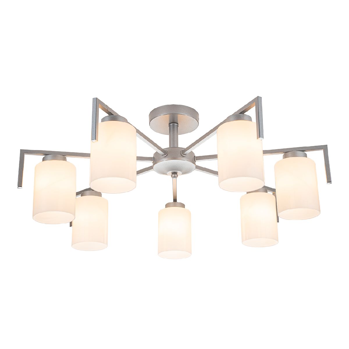 Люстра на штанге Escada Style 1142/7P Silver УЦ в #REGION_NAME_DECLINE_PP#